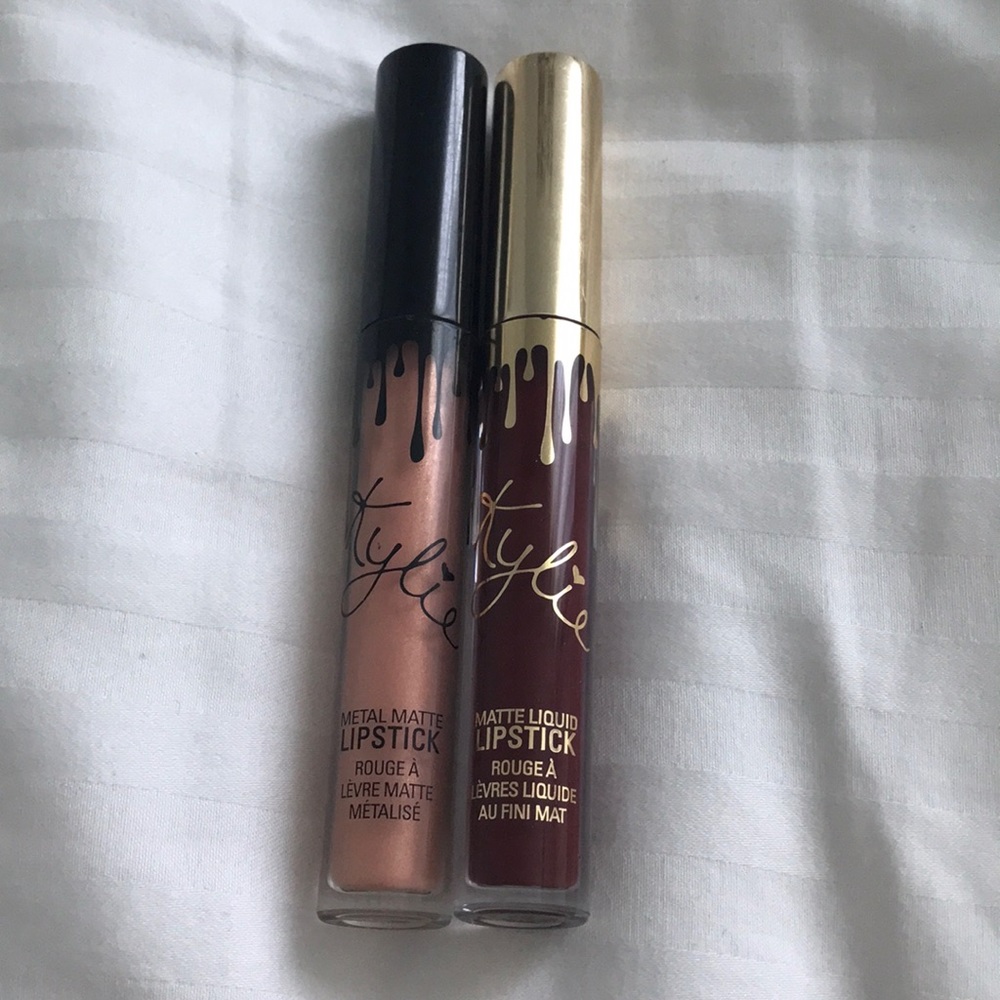 set of two Kylie Cosmetics liquid lipsticks